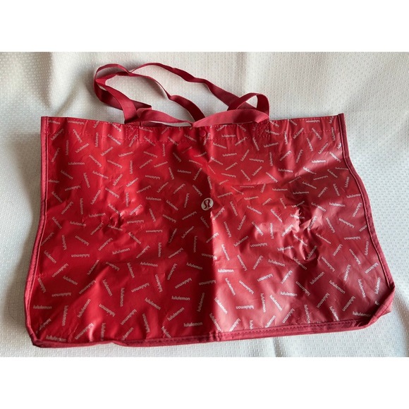 lululemon athletica Handbags - Lululemon XL Reusable Logo Bag